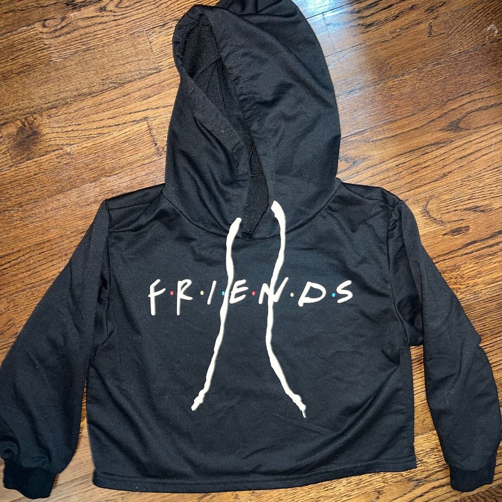 F.R.I.E.N.D.S cropped hoodie